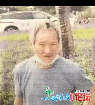 觅人：六旬白叟正在中山走得，左眼患利剑内乱障，脱蓝色短袖...