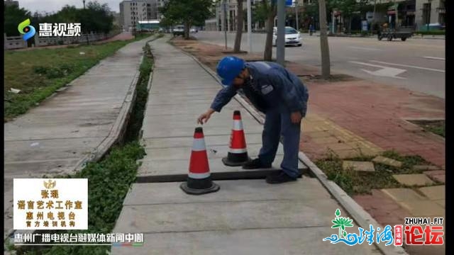 惠州：下压电线管讲有&#34;坑&#34; 市平易近险跌2米深井