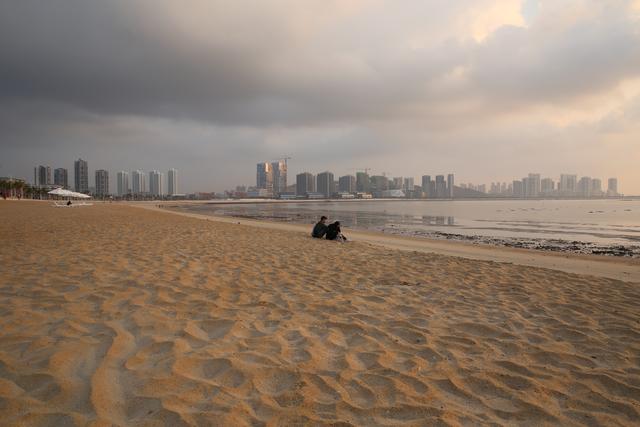 珠海唐家湾沙岸：浪漫不雅日出、戚忙亲海天-4.jpg