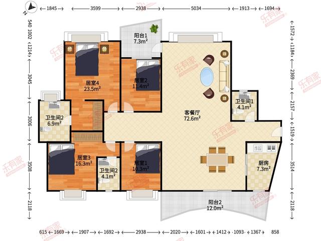 身处火把开辟区中心区，竟然借降了10万，两脚房贬价速递-11.jpg