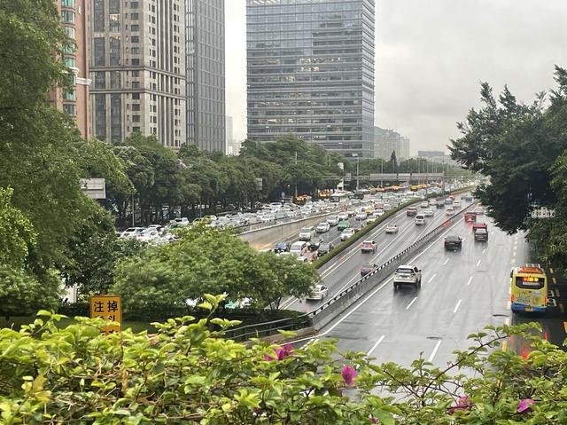 早顶峰广州中间区“沉度拥堵”，拥堵级别下于今天-2.jpg