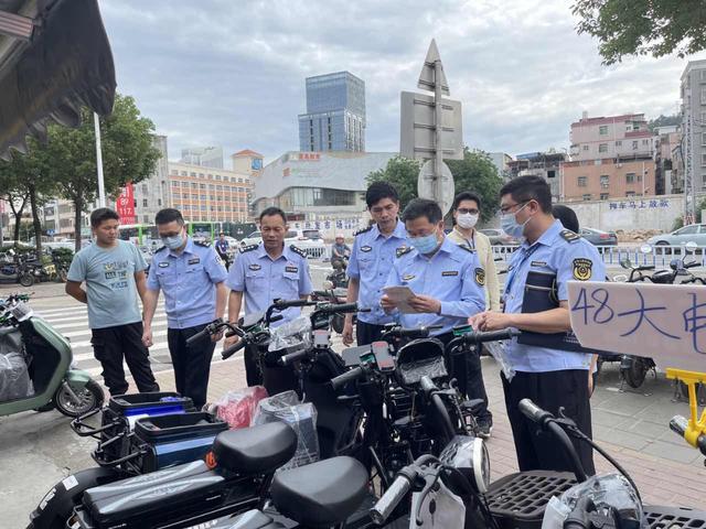 惠州：整治电动自止车贩卖市场 对此类门店停止备案查询拜访-2.jpg