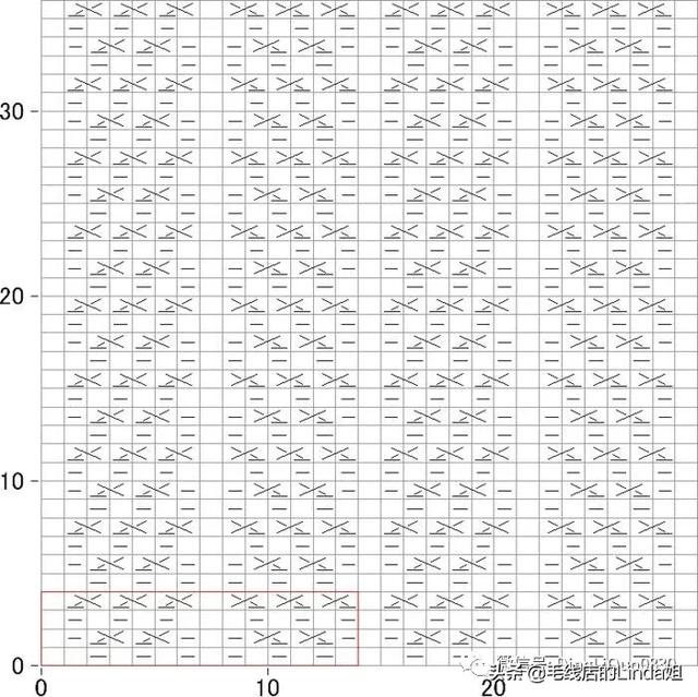 20款都雅又适用的棒针编织把戏图解，织毛衣用获得哦-14.jpg