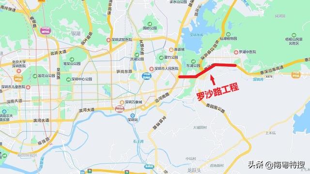 广东深圳交通讯息，新建公路战改建门路工程，品级为都会快速路-5.jpg