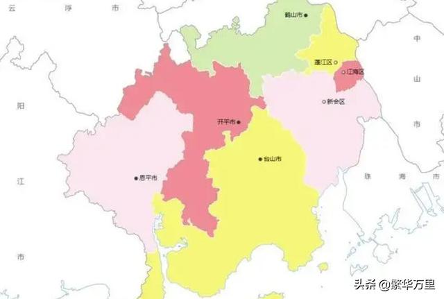 广东省的区划变更，21个天级市之一，江门市为什么有7个区县？-2.jpg