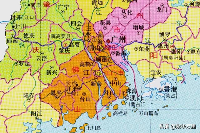 广东省的区划变更，21个天级市之一，江门市为什么有7个区县？-6.jpg