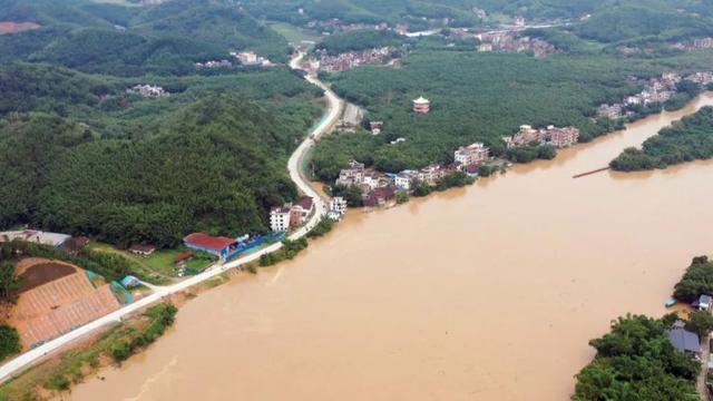 遭受大水、现洪峰火位、多个站面火位超警！肇庆最新状况是-1.jpg