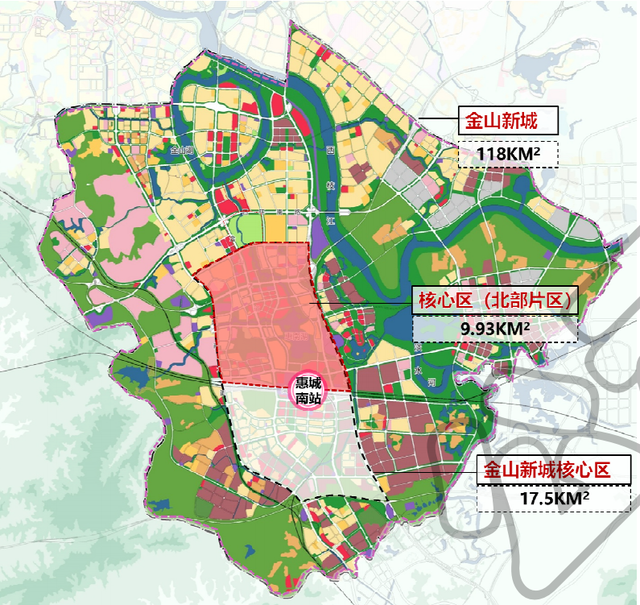 惠北湖打消？惠州金山新乡中心区定了，最新控规暴光（附图）-4.jpg
