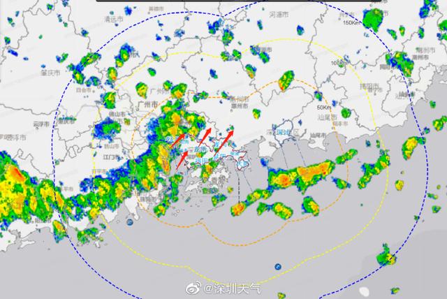 估计将来2-3小时，深圳齐市年夜部门地域将呈现阵雨-1.jpg