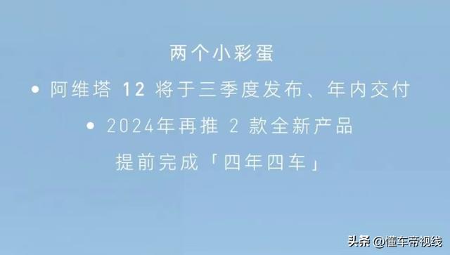 新车 | 来岁推2款新车，阿维塔12将于三季度表态，2023年内乱完成托付-1.jpg