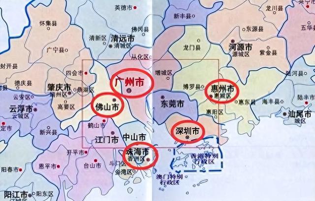 广东地区整开倡议，粤东6市兼并曲辖，佛山、肇庆、浑近并进广州-3.jpg