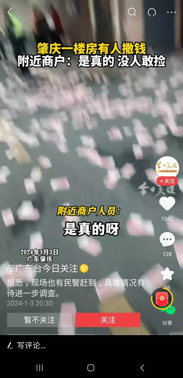 广东肇庆的奥秘“钞票雨”：是报酬开玩笑仍是天降奇观？-5.jpg