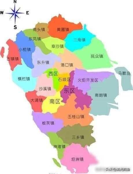 没有设区、没有设县的——中山市！23个镇街：气力年夜比对-2.jpg