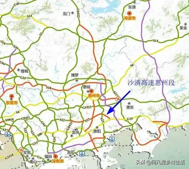 重磅！2024年7条触及惠州的下速公路将连续进进开工建立阶段-3.jpg