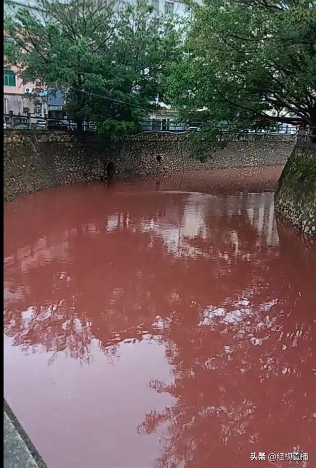 广东惠州一河道河火变白 本地回应：疑似有人偷排污火 正正在溯源-3.jpg